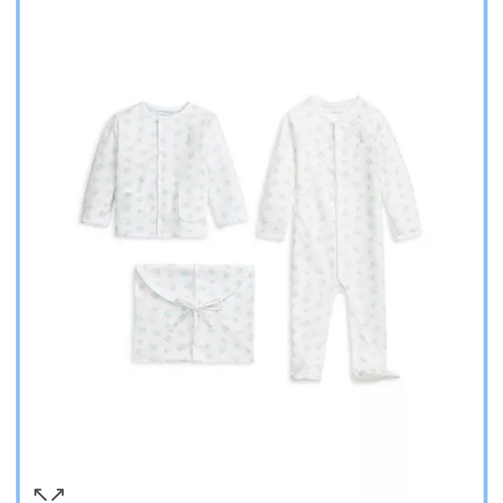 Ralph Lauren set 6month twins pink and blue